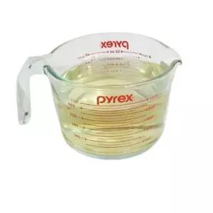 대 1000ml 눈금 유리 파이렉스 저울컵 계량컵