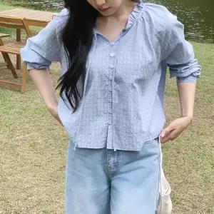 [요즘에] 코코체크프릴블라우스