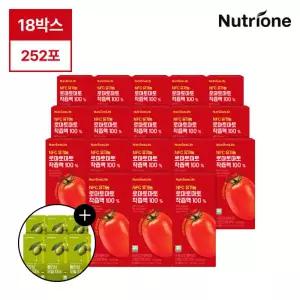 (VIP구성) 뉴트리원 유기농 로마토마토샷 100% 18박스 + 유기농 엑스트라버진 올리브오일 100% 6박스