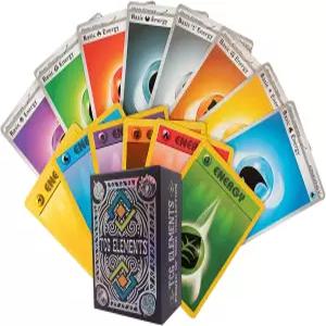 TCG 요소 포켓 에너지 카드 번들 덱 박스가 된 00장