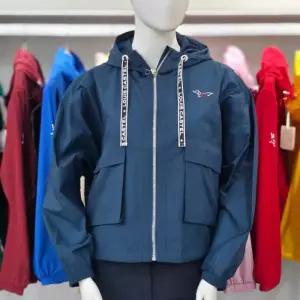 루이까스텔 SS 여성 오버핏 후드 자카드 점퍼 7LOJP404X