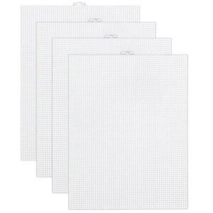 클다메시 4피스 7카운트 투명 플라스틱 캔버스 시트 메쉬 공예 프로젝트 엠브로디어리 어항 분할기 니트 및 크로셰 프로젝트13.2 X 10.2 인치
