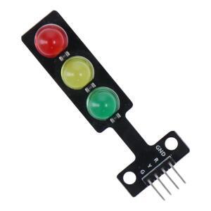 DC 5V 신호 액정 모듈 미니 빨간색 노란색 녹색 시스템 모델 5mm x 3 LED DIY 프로젝트