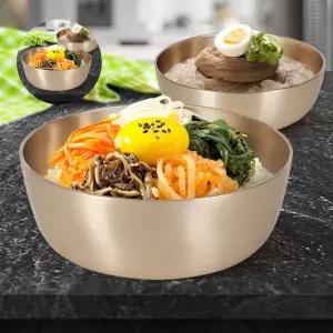 비빔기 방짜면기 냉면그릇 유기
