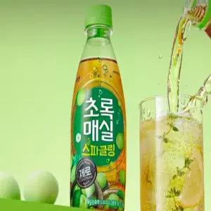 초록매실 스파클링 제로 350ml 20개