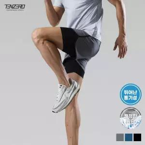 텐제로 러닝패션 5부 반바지레깅스 레이어드팬츠 마라톤 헬스 숏팬츠
