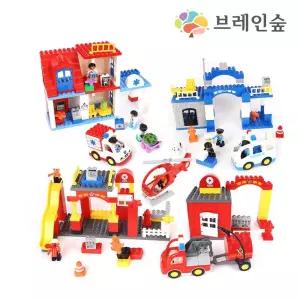 아기 유아용 역할놀이 구급차 소방차 블록세트 손녀선물 손주선물 유치원 베베블록