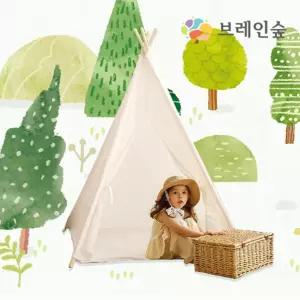 홈캠핑 탐험놀이 어린이아지트 인디언텐트 생일선물 놀이방 야외용 테라스 키즈카페