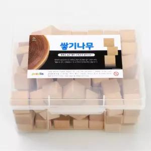 초등수학 블록쌓기 비취목 큐브 2.5cm 100p 펜토미노 블록놀이 돌봄센터 수업용