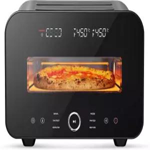 피자 오븐 실내 90초 만에 2인치 만들기 6가지 사전 모드가 있는 840°F 조리대 전기 메이커 스톤 필 앤