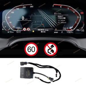 BMW 속도 제한 모듈 SLI 에뮬레이터 디스플레이 계기판 F/G 섀시 개조용 BDC2 ID7 카-어드온 G30 G20 G28 G