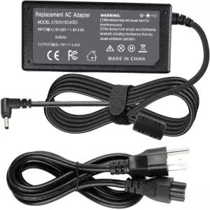 Acer 노트북 AC 어댑터용 Gomarty 19V 3.42A A13-045N2A A11-065N1A Pa-1450-26 Aspire 1 5 R15 슬림