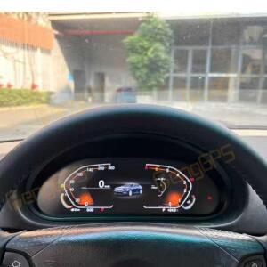 BMW 3 시리즈 E46 1998-2006 차량용 LCD 대시보드 디지털 클러스터 가상 계기판 속도계