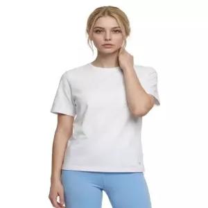 테슬라 여성 기능성 쿨링 폴리슬럽 스트레치 무지 면 티셔츠 5008500655