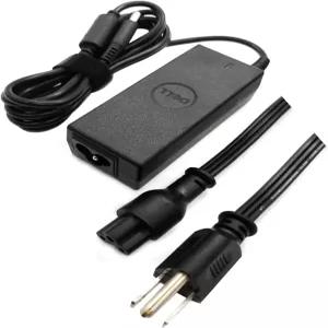 Dell 45W 4.5mm 팁 노트북 충전기 Inspiron 5300 5301 Latitude 3310 3400 E7270 5250 Vostro AC 블랙