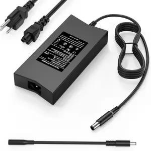 QIOUZW 130W 19.5V 6.7A 7.4mm 팁 노트북 충전기 Dell Inspiron 15 7559 N7110 정밀도 M20 M60 M70 M90 XPS
