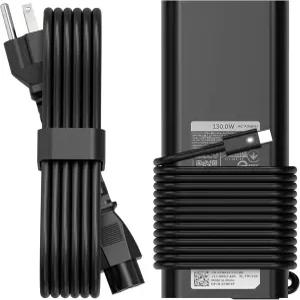 Dell XPS 15용 130W 노트북 USB C 타입 AC 어댑터용 충전기 17 2in1 9575 9500 9700 정밀도 5530 5550 5750