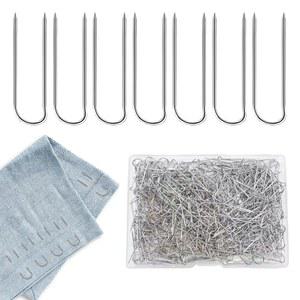 60PCS 바느질 퀼트 포크 스틸 봉제 패브릭 더블 DIY 스테인레스 차단 공예