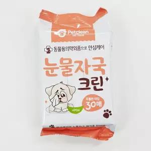 향첨가물없는 부드러움 강아지얼굴냄새 6개 애견귀 눈물티슈 애견눈물티슈 귀청소 귀