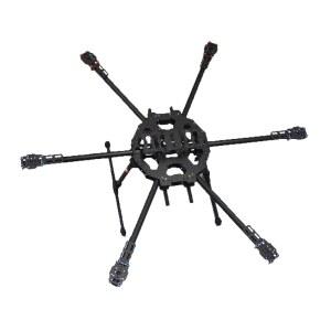 타로 FY680 3k 탄소 섬유 풀 폴딩 헥사콥터 680mm FPV 항공기 UFO 프레임 6축 DIY 드론 기체 키트 TL68B01