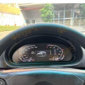 BMW 3 시리즈 E46 1999-2005 차량용 LCD 대시보드 디지털 클러스터 가상 계기판 속도계