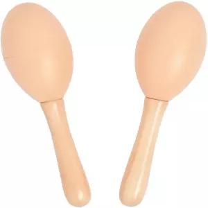Fun Expss DIY 플라스틱 마라카스 ？ 벌크 24팩 직접 페인팅 있는 공예