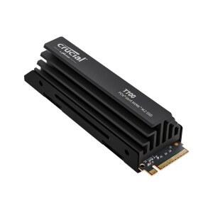 하드코어 게이밍 및 고속 스토리지를 위한 중요한 T700 1TB SSD 히트싱크 PCIe Gen5 NVMe 최대 11700MB/S TLC NAND 인텔 라이젠 호환 솔리드 스테이트 드라이브 u2013 CT1000T700 SSD5 탑재