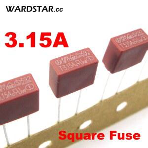 유리관퓨즈 휴즈 10PCS 사각형 퓨즈 2A 5A 25A 일반적으로 4A T0 사용됨 8A 250V 1A 3A 15A 392 6A TV 보드 LCD