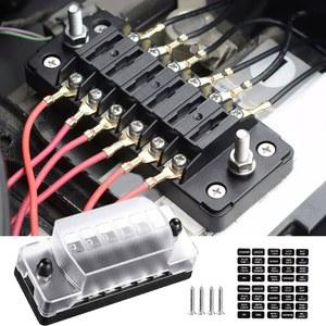 휴즈홀더 퓨즈 웨이 홀더 1216AWG 차량용 KFZ ATC 보트 트럭 75A 24V30V ATO 12V 나사 박스