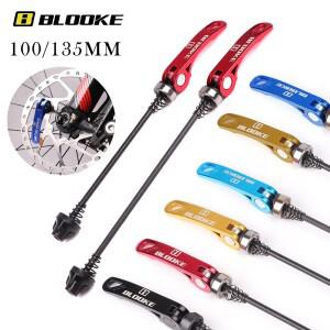 자전거 꼬치 레버 퀵 릴리스 QR 휠 잠금 보안 MTB Mountain Road 사이클링 허브 부품 용 도난 방지
