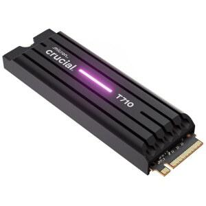 크리에이티브 및 하드코어 게이머를 위한 중요한 T710 PCIe Gen5 NVMe 2TB SSD u2013 히트싱크 최대 14900MB/S 노트북 데스크톱 호환PC 솔리드 스테이트 드라이브 1Mo Adobe CC CT2000T710 SSD501 포함 DS-6W