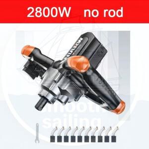 3000W/2800W 산업용 시멘트 믹서 220V 6단 속도 조절 가능 핸드헬드 페인트 퍼티 파우더 플라스터 모르타