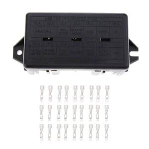 휴즈홀더 퓨즈 차량용 차량 보트 14 ATO ATC 32V 웨이 오디오 박스 트럭 12V