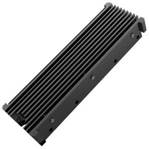 삼성호환 990 980 프로 970 EVO 플러스 SN570 SN750 SN850 파이어쿠다 530 NVME 또는 SATA m2 2280 SSD 쿨링 히트싱크용 M.2 PS5 히트싱크 블랙