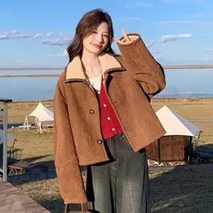 [다잇템] 여자 귀여운 양털 포근한 클래식 FW 점퍼24544270588872