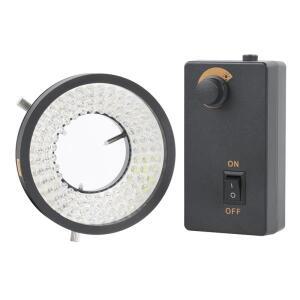 61mm 6500K 96 LED 링 광원 조정 가능 7X-45X 스테레오 현미경 조명 램프 산업용 비디오 카메라용 필 라이