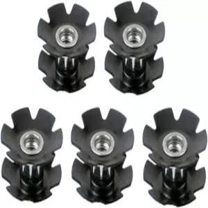 맥스모럴 5pcs MTB 로드 바이크 헤드셋 스타 너트 사이클링 자전거 조향기 포크 11/8 28.6mm