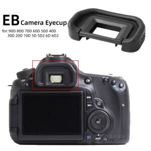 캐논호환 90D 80D 70D 60D 50D 40D 30D 20D 10D II DSLR 액세서리용 소프트 EB 카메라 아이컵 뷰파인더 보