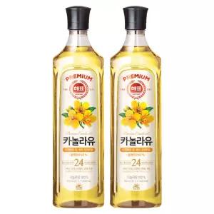 해표 카놀라유, 900ml, 2개