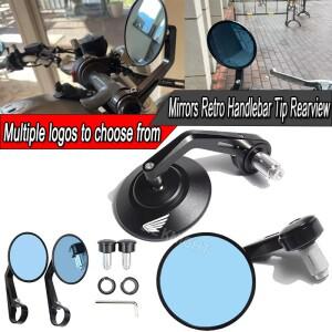 호환 CB CB190R CB300F CB400 CNC 바이크 오토바이 핸들바 엔드 미러 레트로 복고풍 엔틱 팁 리어뷰