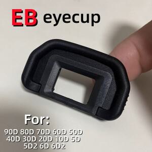 캐논호환 90D 80D 70D 60D 50D 40D 30D 20D 10D II 카메라 액세서리용 EB 아이컵 소프트 러버 뷰파인더 보