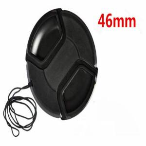 카메라 렌즈용 센터 핀치 스냅온 캡 커버  46mm