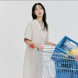 [베스띠벨리] 빅카라 배색 스티치 셋업 블라우스 (BKBAF1442)