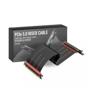 링크업 PCIE 50 라이저 케이블 수직 G 마운트용 왼쪽 각도 그래픽 카드 준비 완료 40 및 RX 9070과 함께