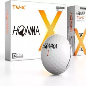 혼마 TW-X/S 골프공 3피스 캐스트 우레탄 커버 정밀 스핀 컨트롤 및 장거리 부드러운 느낌의 투어 레벨