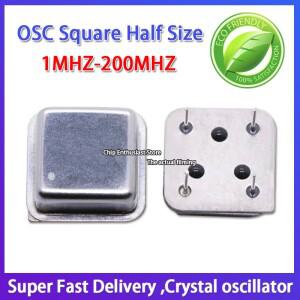 2피스 스퀘어 인라인 액티브 크리스털 발진기 500K OSC 클럭 dip-4 3.3V 5V