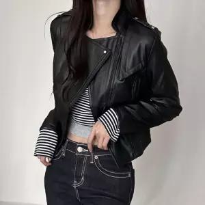 (스타일하우스)레더자켓 가죽재킷 JK 클래식 트랜디 여성 라이더