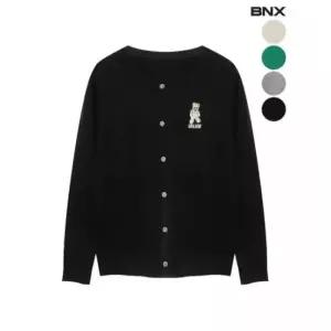 비엔엑스여성 드림 베어 라운드넥 가디건 1069005