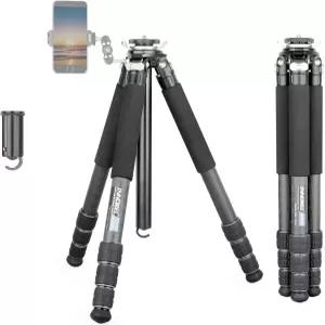 카본 파이버 삼각대-이노렐 GT324C 디지털 DSLR 카메라용 전문가용 컴팩트 휴대용 중앙 기둥 1.25인치/32mm