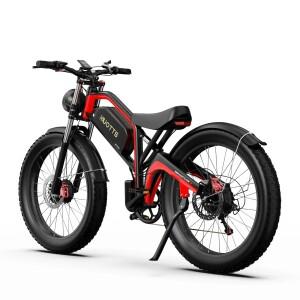 전기 자전거 DUOTTS N26 전동 1500W 배터리 48V 20Ah 최고 속도 55km/h 유압 브레이크 26인치 지형 타이어